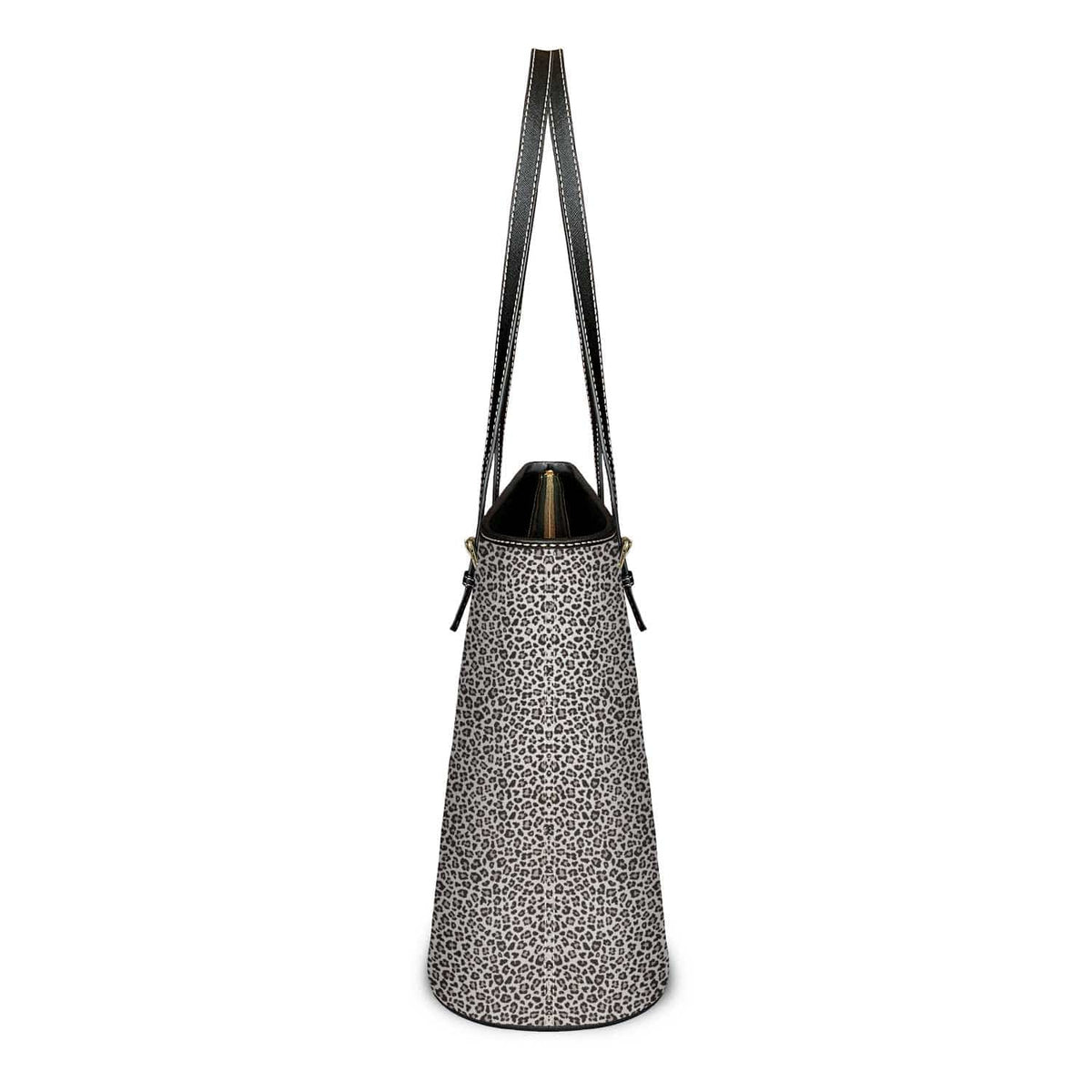 St. Joan of Arc Medallion Tote Bag (Leopard) Copyright VENXARA