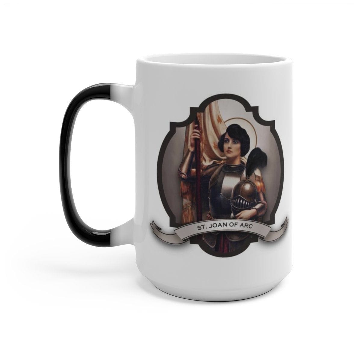 St. Joan of Arc Transitional Mug Copyright VENXARA