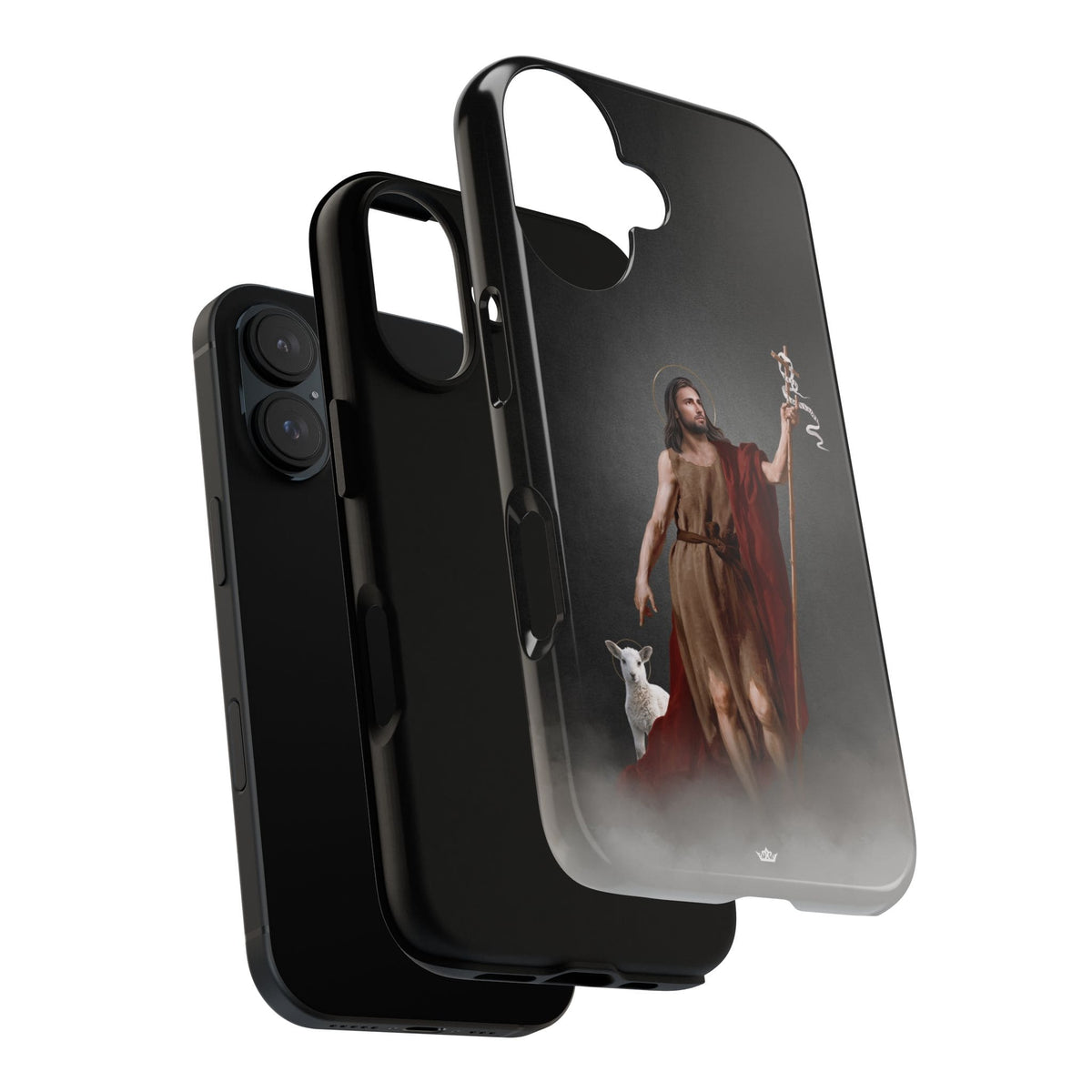 St. John the Baptist Hard Phone Case (Dark) Copyright VENXARA