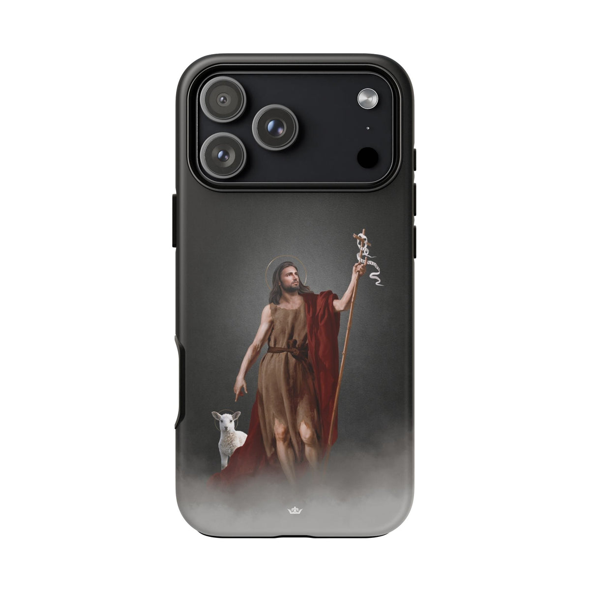 St. John the Baptist Hard Phone Case (Dark) Copyright VENXARA