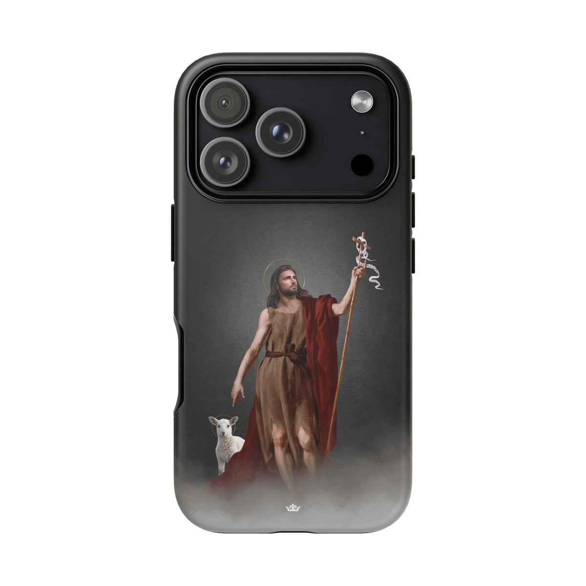 St. John the Baptist Hard Phone Case (Dark) Copyright VENXARA