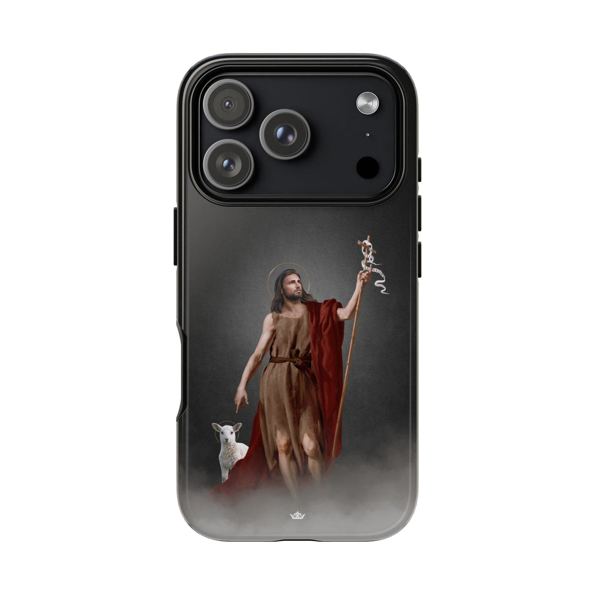 St. John the Baptist Hard Phone Case (Dark) Copyright VENXARA