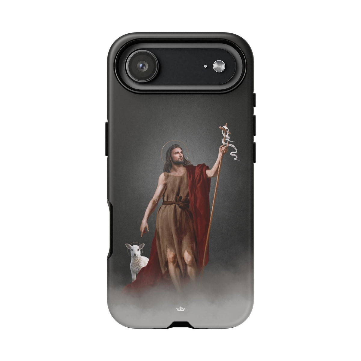 St. John the Baptist Hard Phone Case (Dark) Copyright VENXARA
