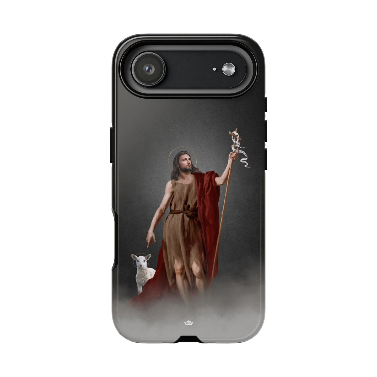St. John the Baptist Hard Phone Case (Dark) Copyright VENXARA