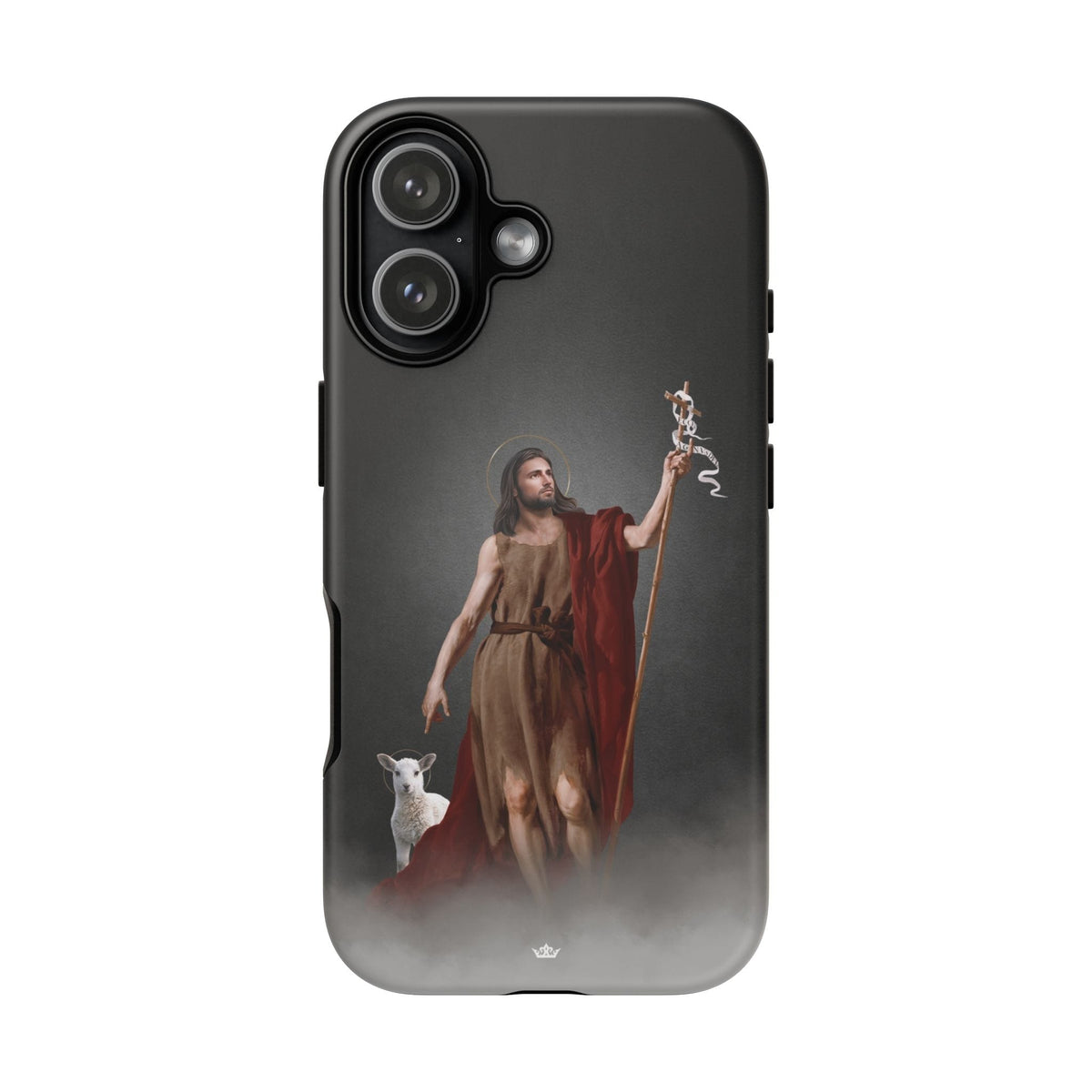 St. John the Baptist Hard Phone Case (Dark) Copyright VENXARA