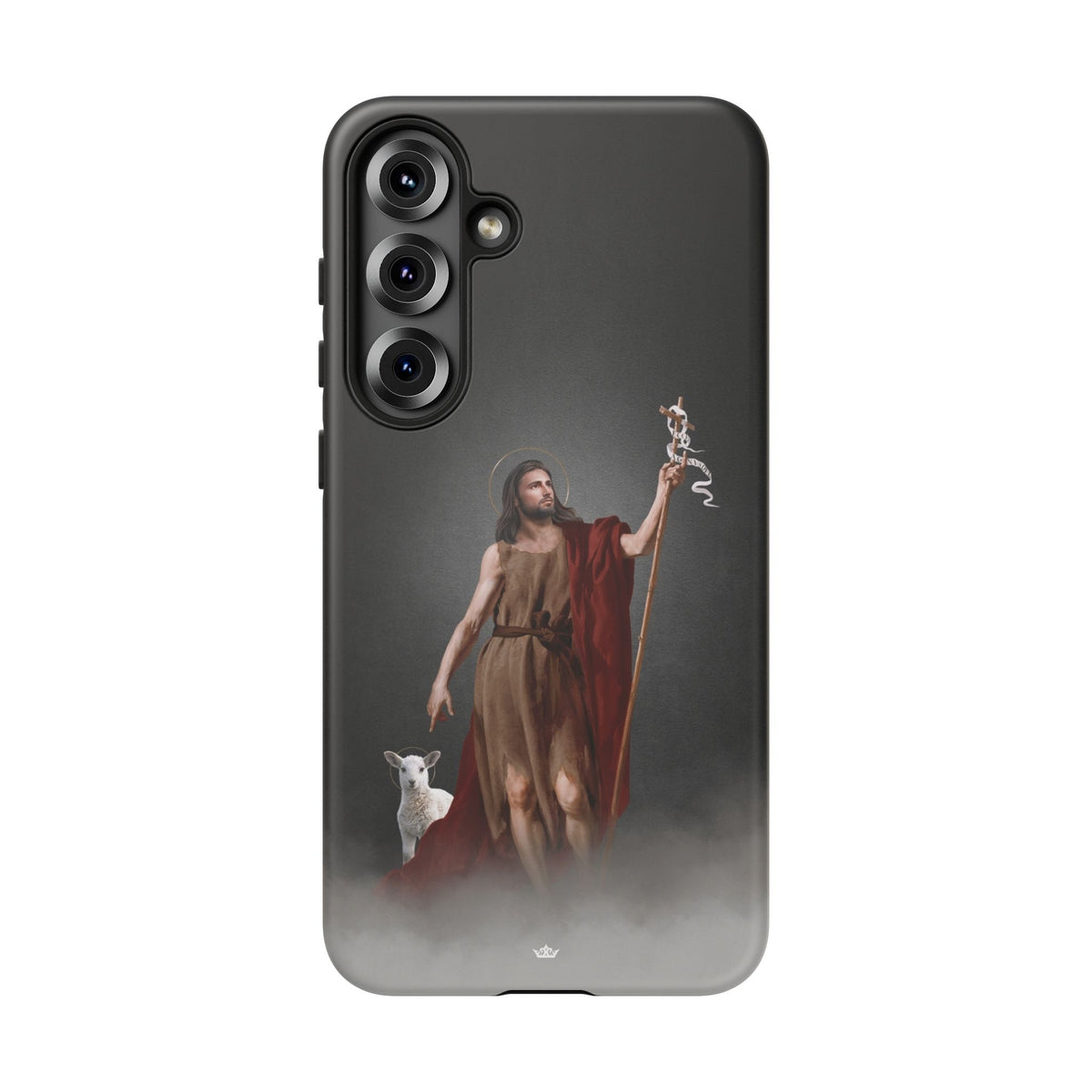 St. John the Baptist Hard Phone Case (Dark) Copyright VENXARA