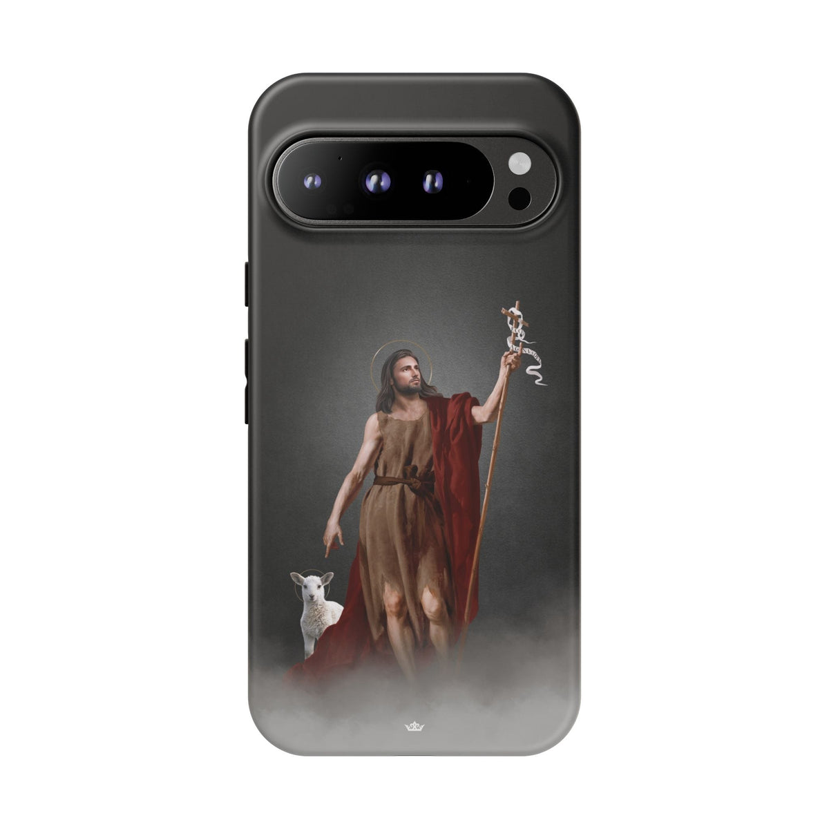St. John the Baptist Hard Phone Case (Dark) Copyright VENXARA