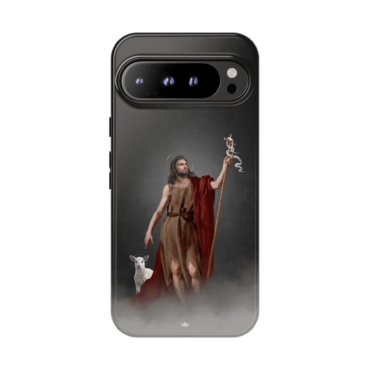 St. John the Baptist Hard Phone Case (Dark) Copyright VENXARA
