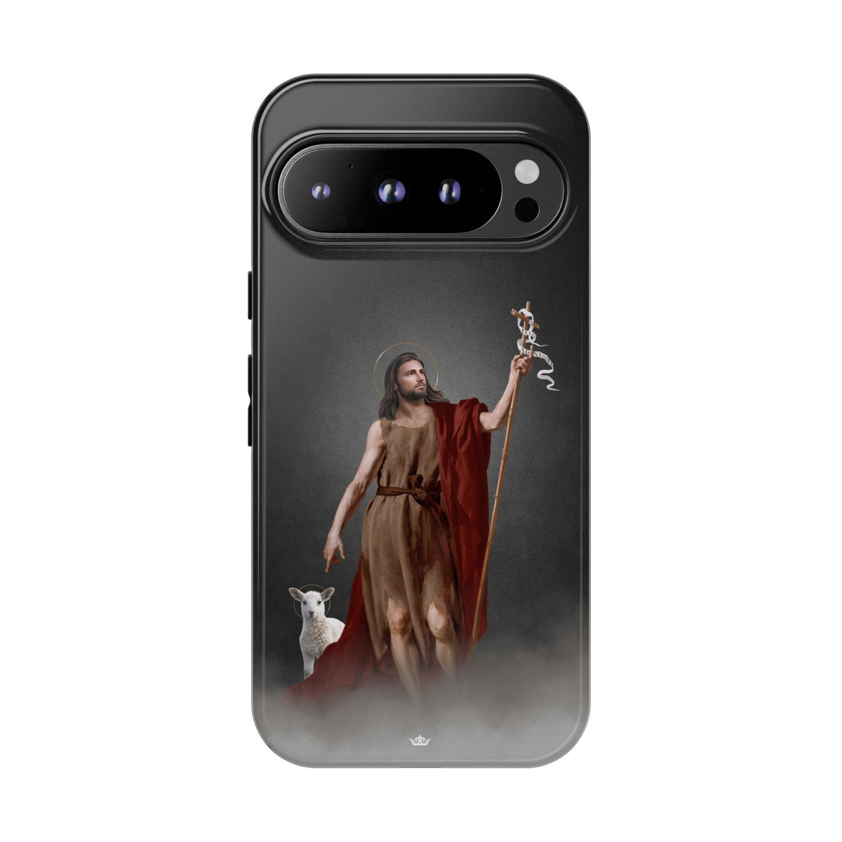 St. John the Baptist Hard Phone Case (Dark) Copyright VENXARA