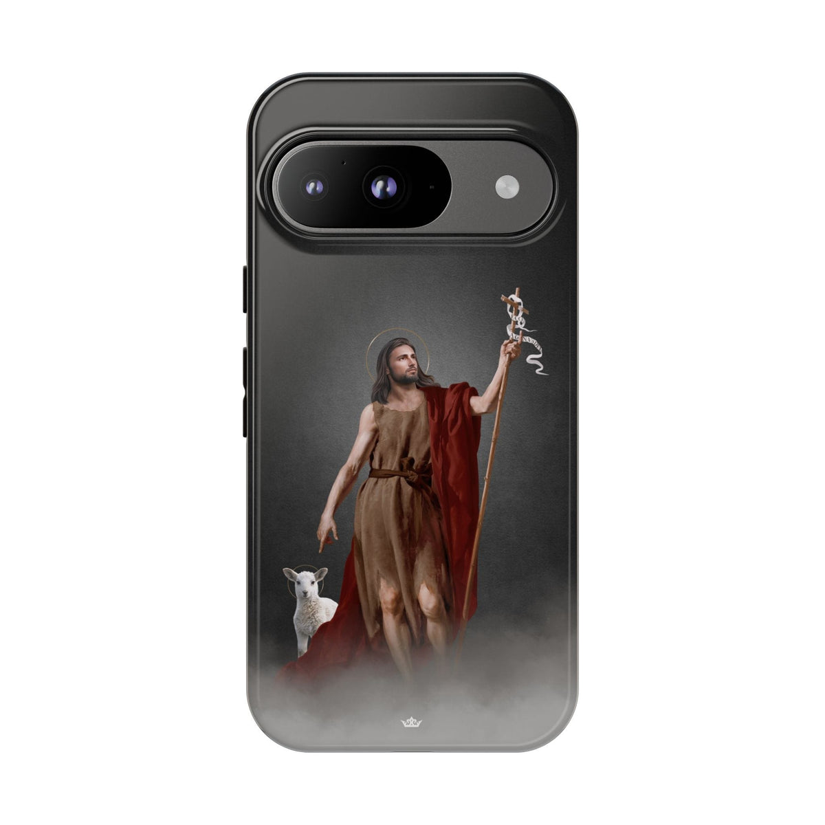 St. John the Baptist Hard Phone Case (Dark) Copyright VENXARA