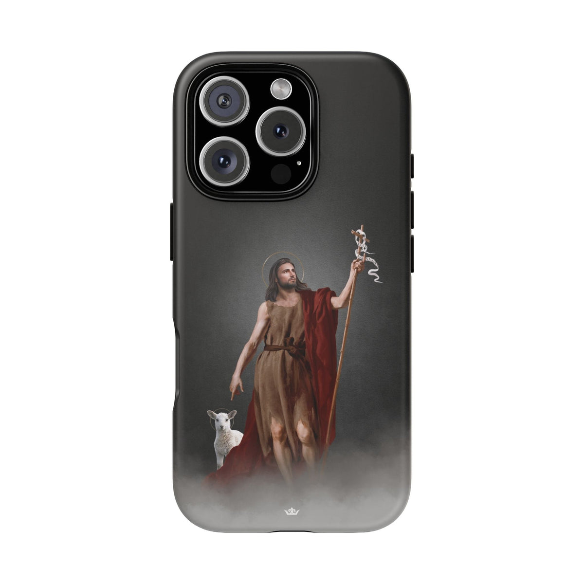 St. John the Baptist Hard Phone Case (Dark) Copyright VENXARA