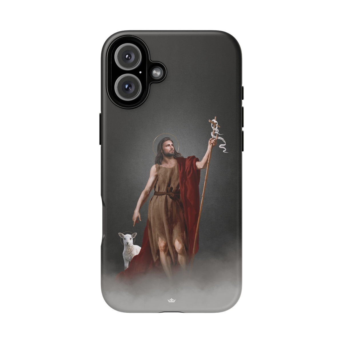 St. John the Baptist Hard Phone Case (Dark) Copyright VENXARA
