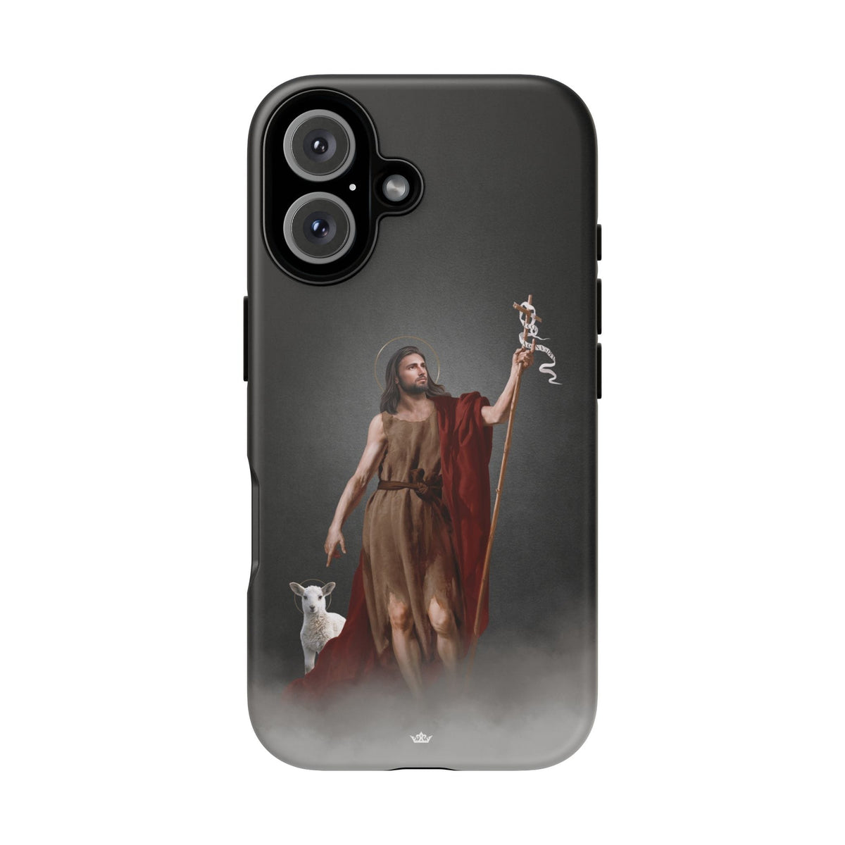 St. John the Baptist Hard Phone Case (Dark) Copyright VENXARA