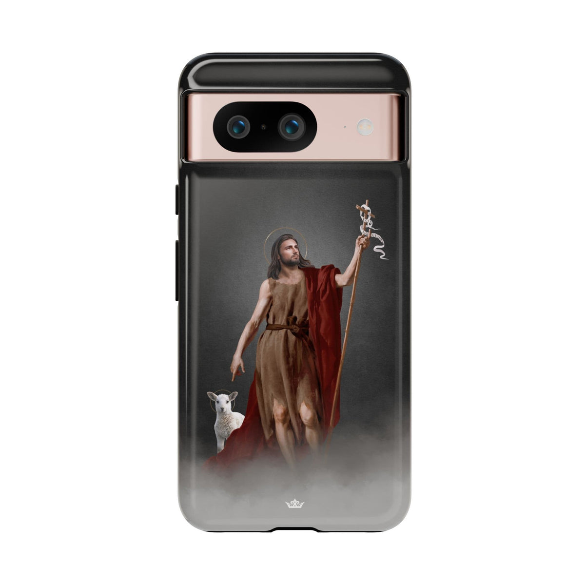 St. John the Baptist Hard Phone Case (Dark) Copyright VENXARA