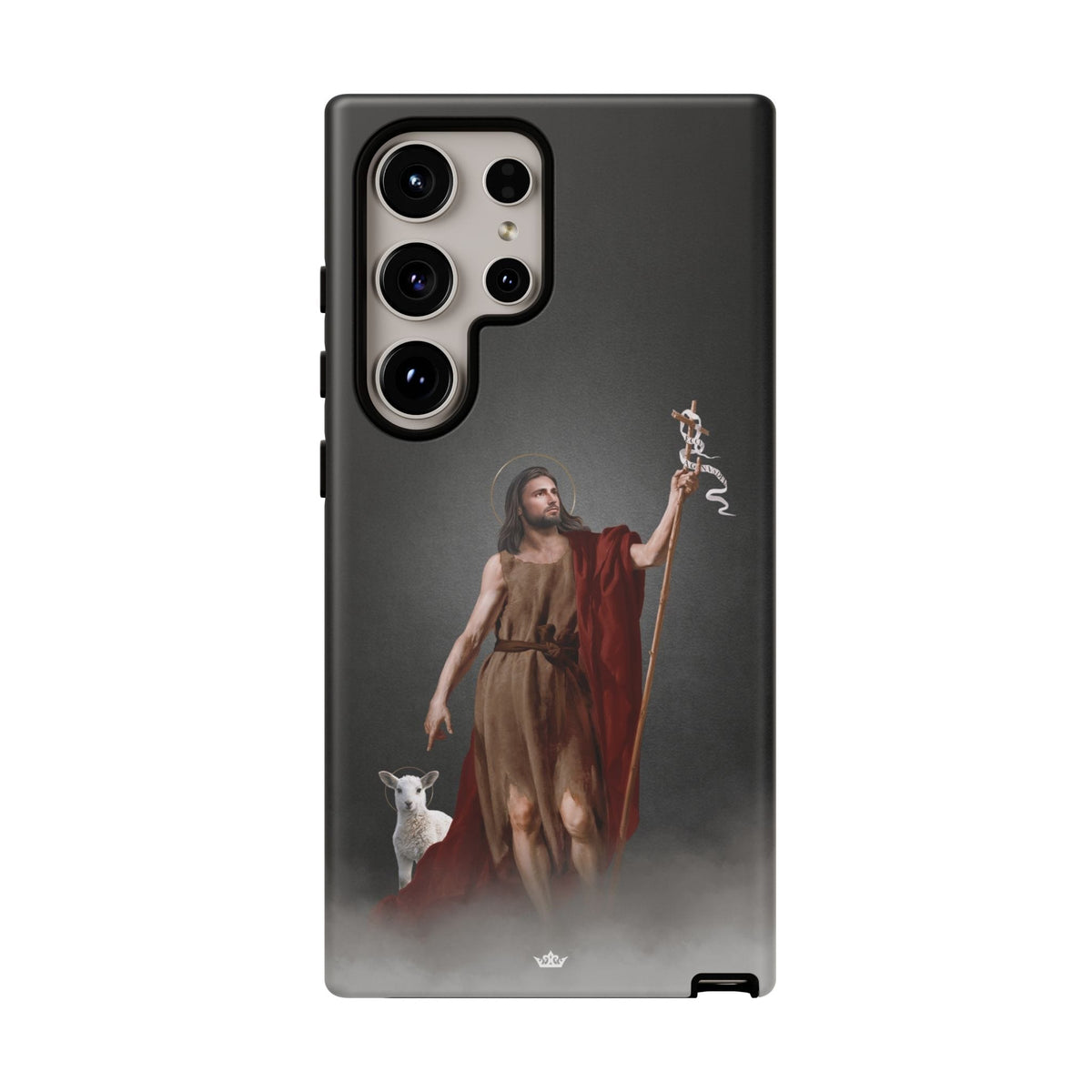 St. John the Baptist Hard Phone Case (Dark) Copyright VENXARA