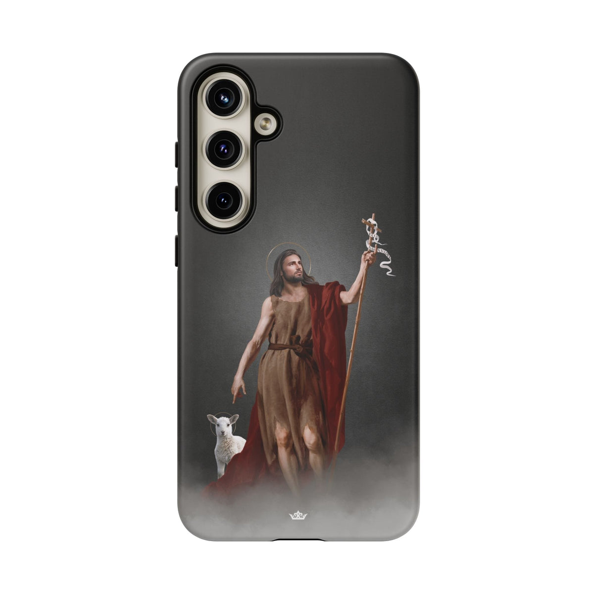 St. John the Baptist Hard Phone Case (Dark) Copyright VENXARA