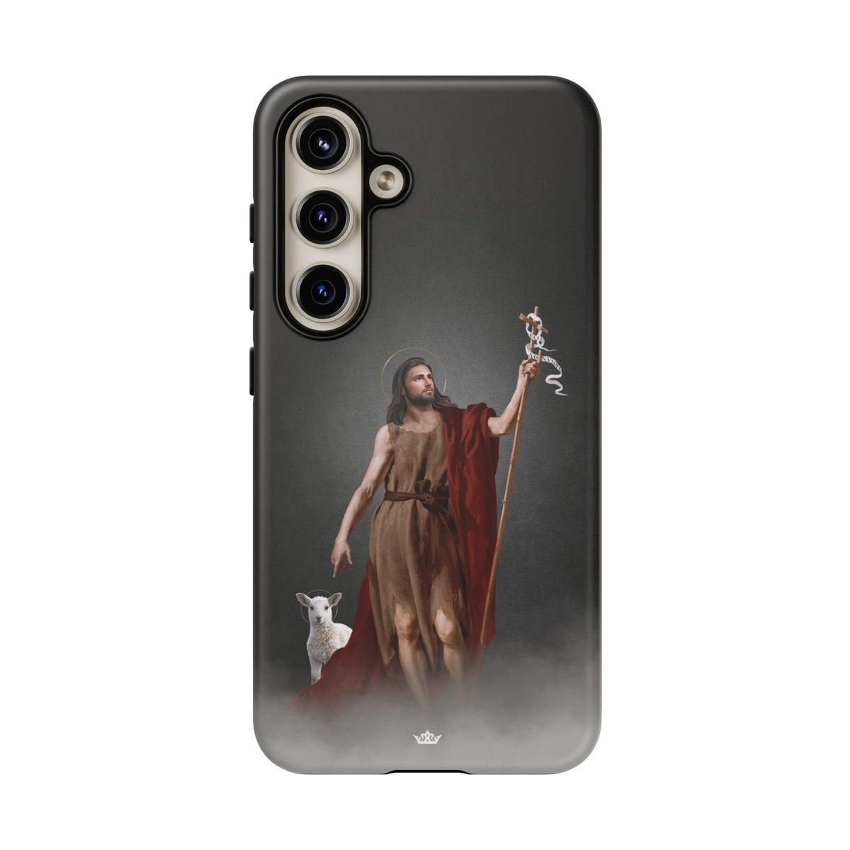 St. John the Baptist Hard Phone Case (Dark) Copyright VENXARA