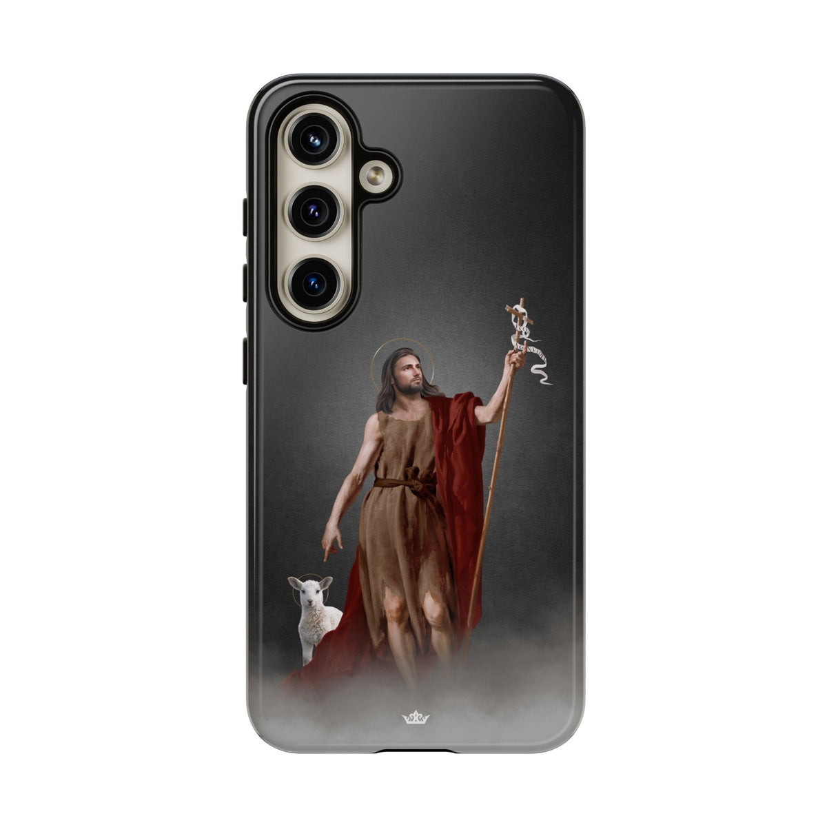 St. John the Baptist Hard Phone Case (Dark) Copyright VENXARA