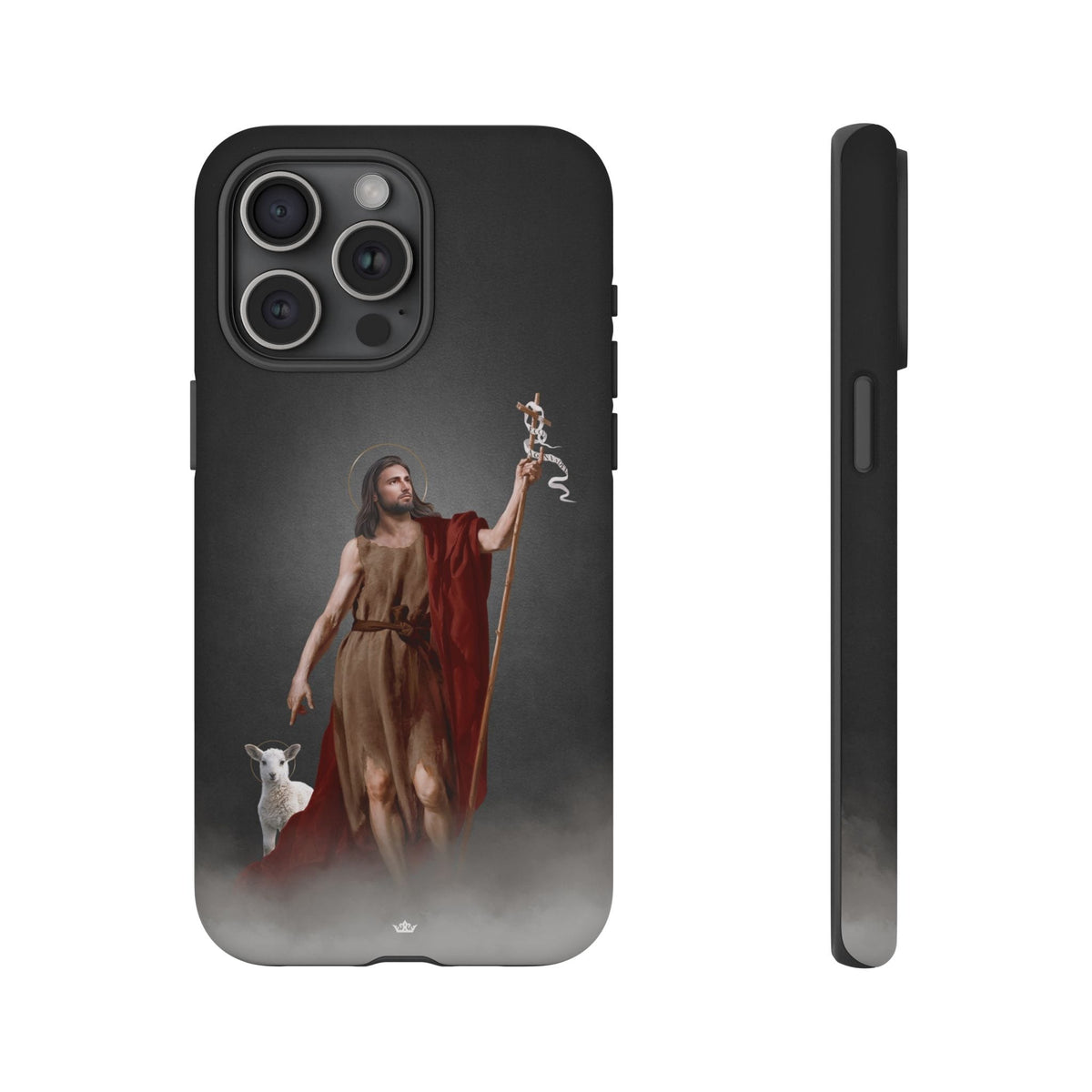 St. John the Baptist Hard Phone Case (Dark) Copyright VENXARA