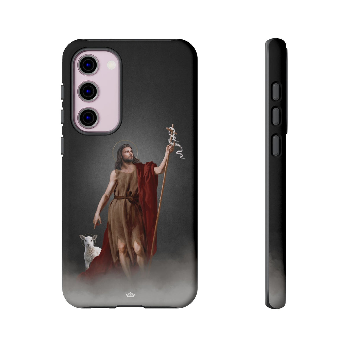 St. John the Baptist Hard Phone Case (Dark) Copyright VENXARA