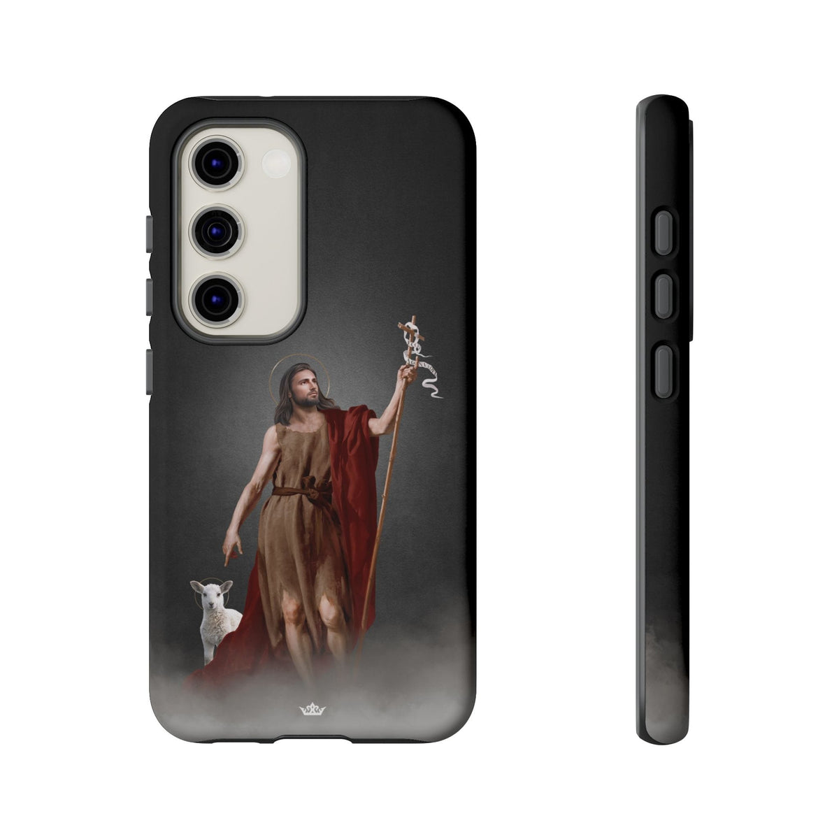St. John the Baptist Hard Phone Case (Dark) Copyright VENXARA