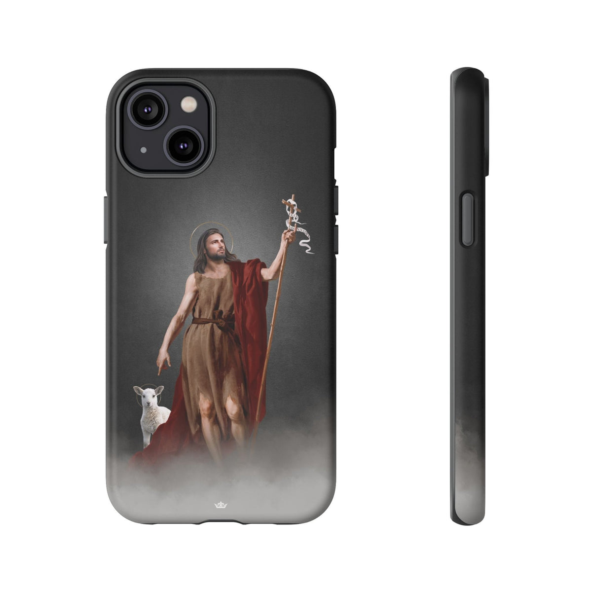 St. John the Baptist Hard Phone Case (Dark) Copyright VENXARA