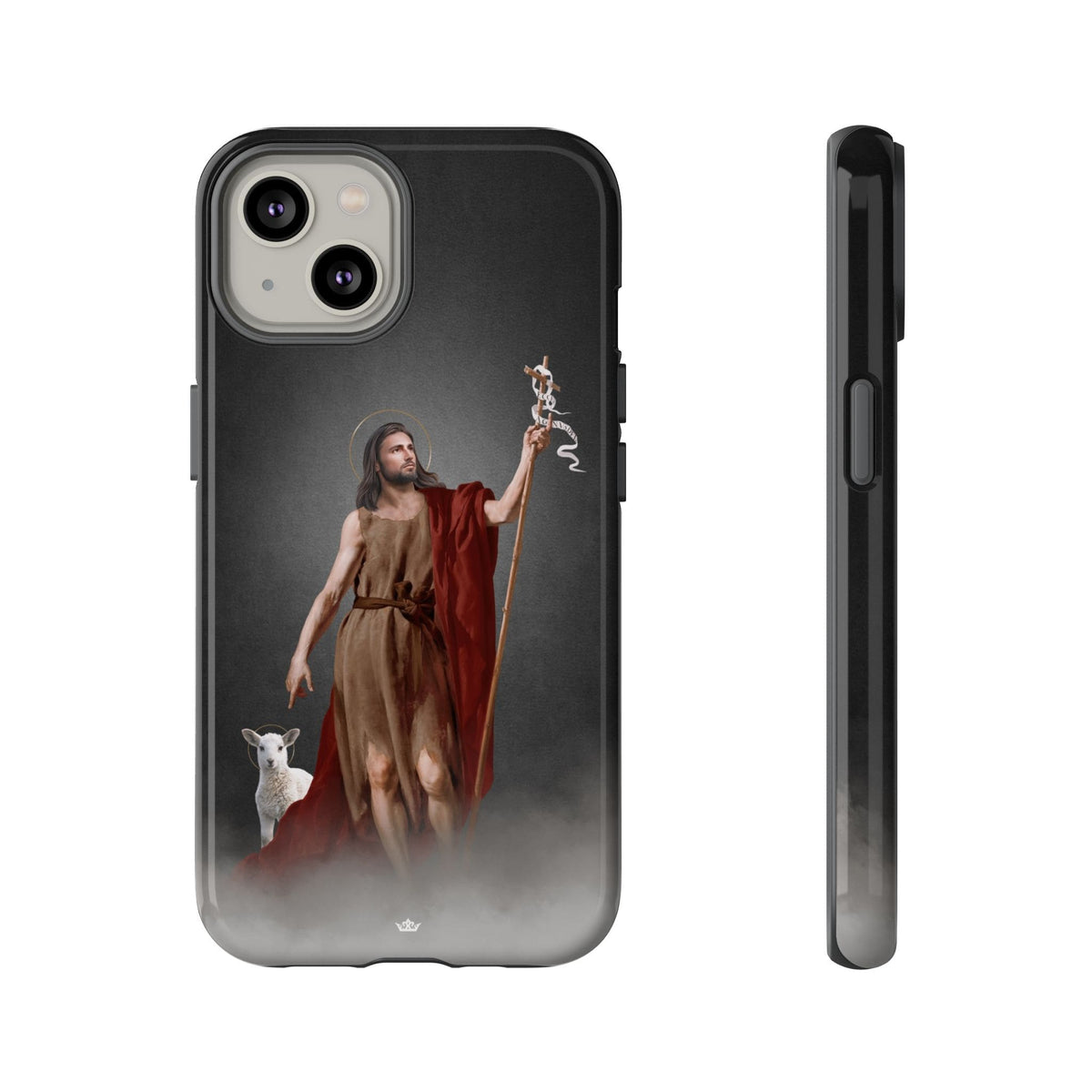 St. John the Baptist Hard Phone Case (Dark) Copyright VENXARA