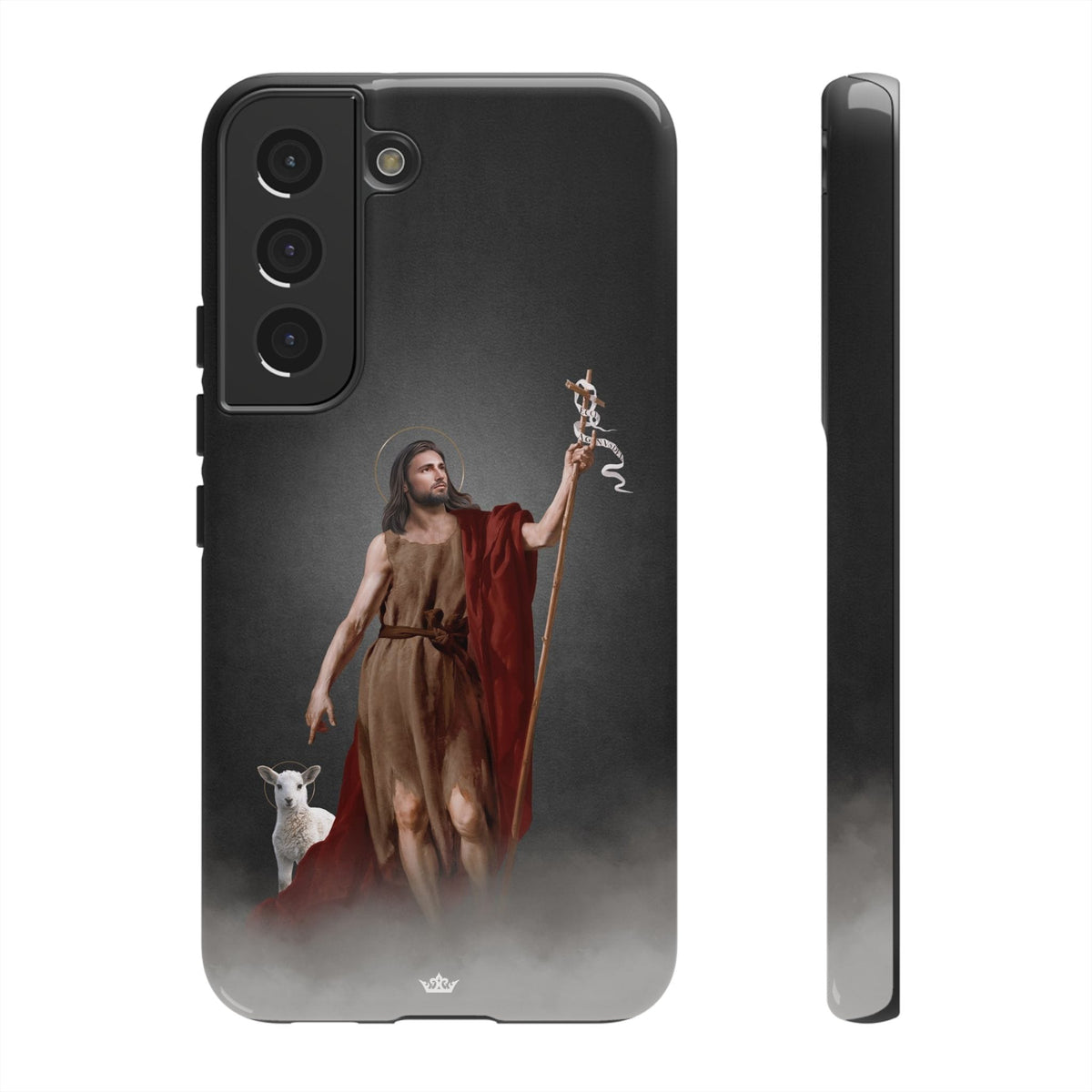 St. John the Baptist Hard Phone Case (Dark) Copyright VENXARA