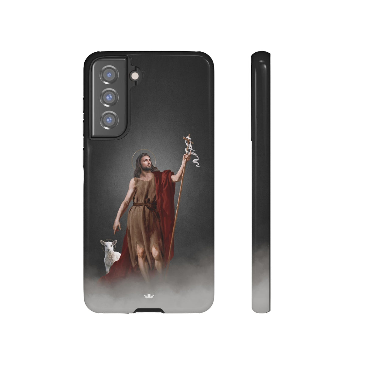 St. John the Baptist Hard Phone Case (Dark) Copyright VENXARA