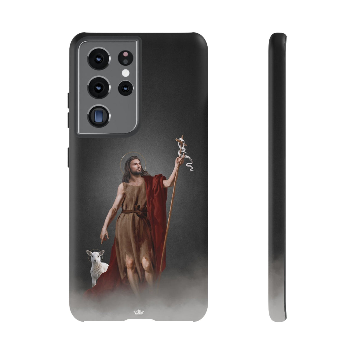 St. John the Baptist Hard Phone Case (Dark) Copyright VENXARA