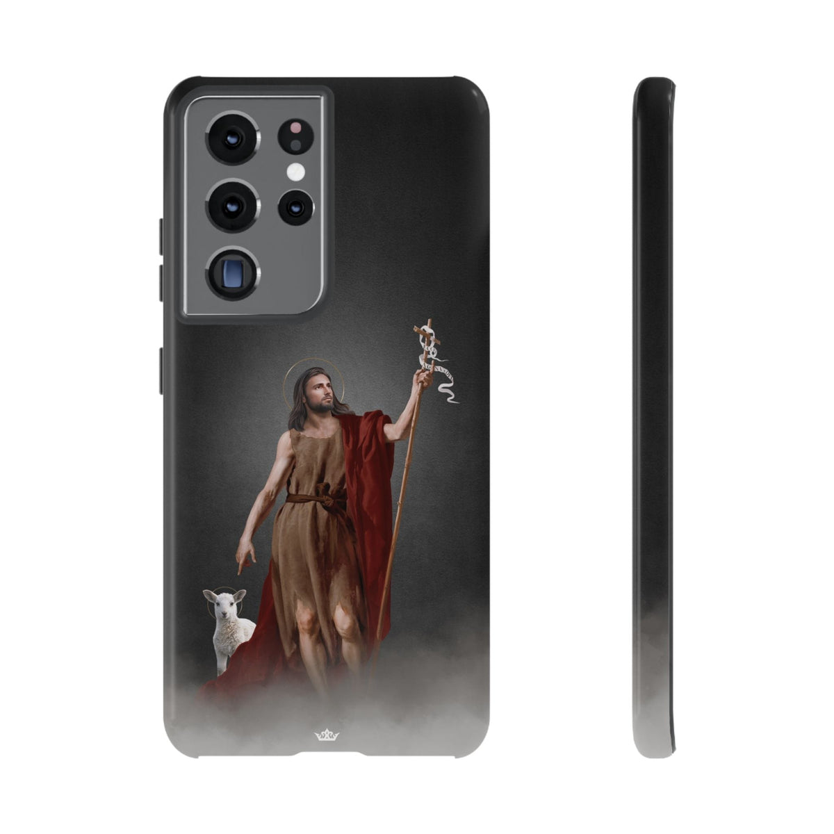 St. John the Baptist Hard Phone Case (Dark) Copyright VENXARA