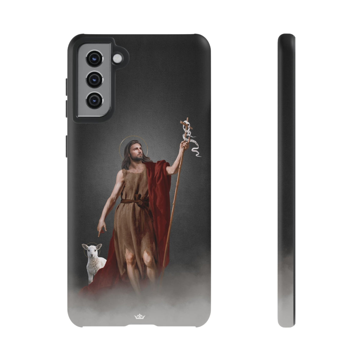 St. John the Baptist Hard Phone Case (Dark) Copyright VENXARA