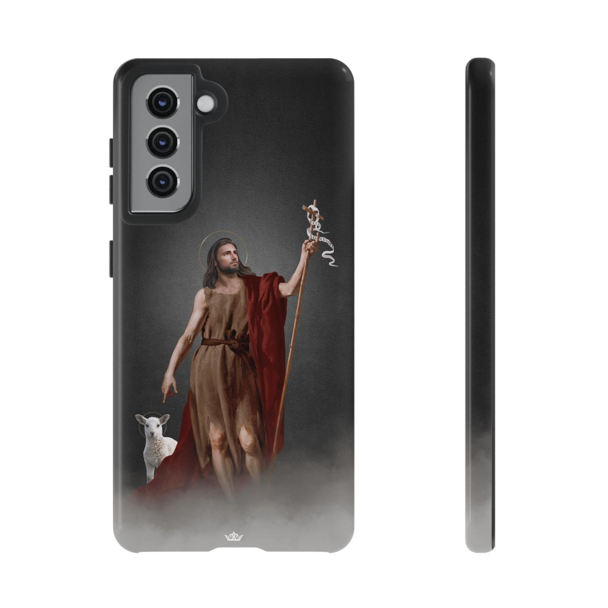 St. John the Baptist Hard Phone Case (Dark) Copyright VENXARA