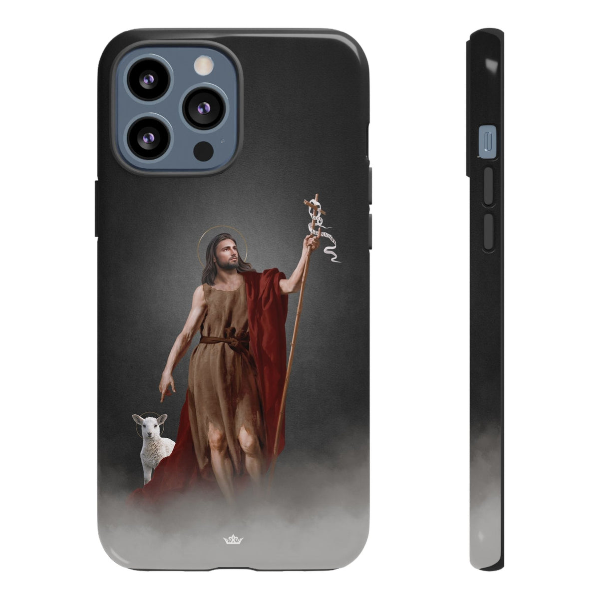 St. John the Baptist Hard Phone Case (Dark) Copyright VENXARA