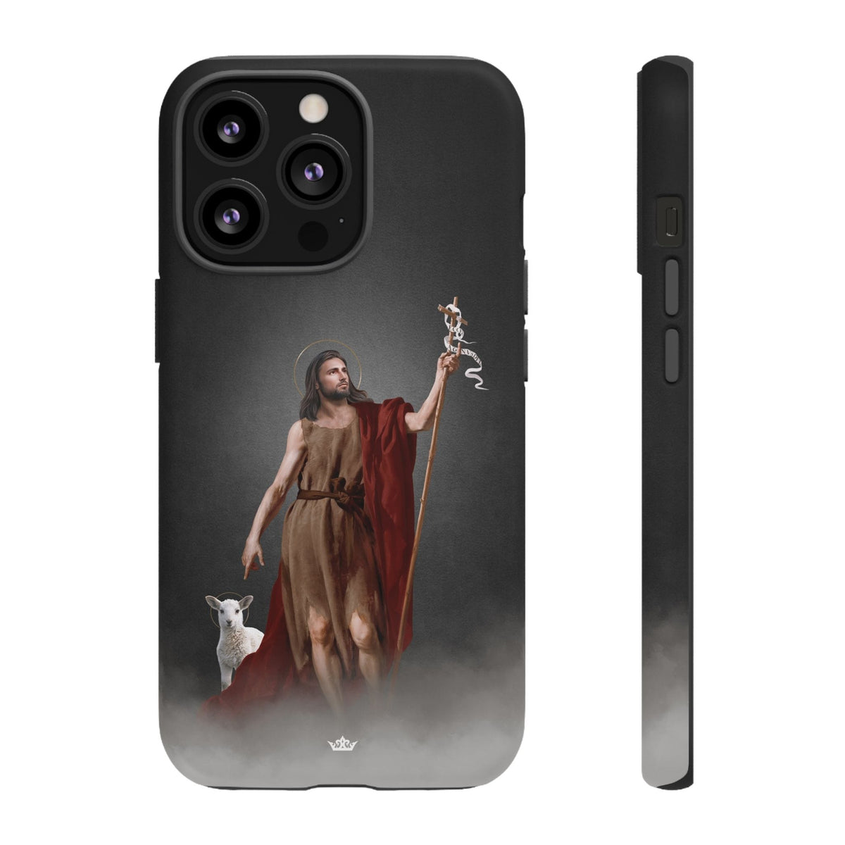 St. John the Baptist Hard Phone Case (Dark) Copyright VENXARA
