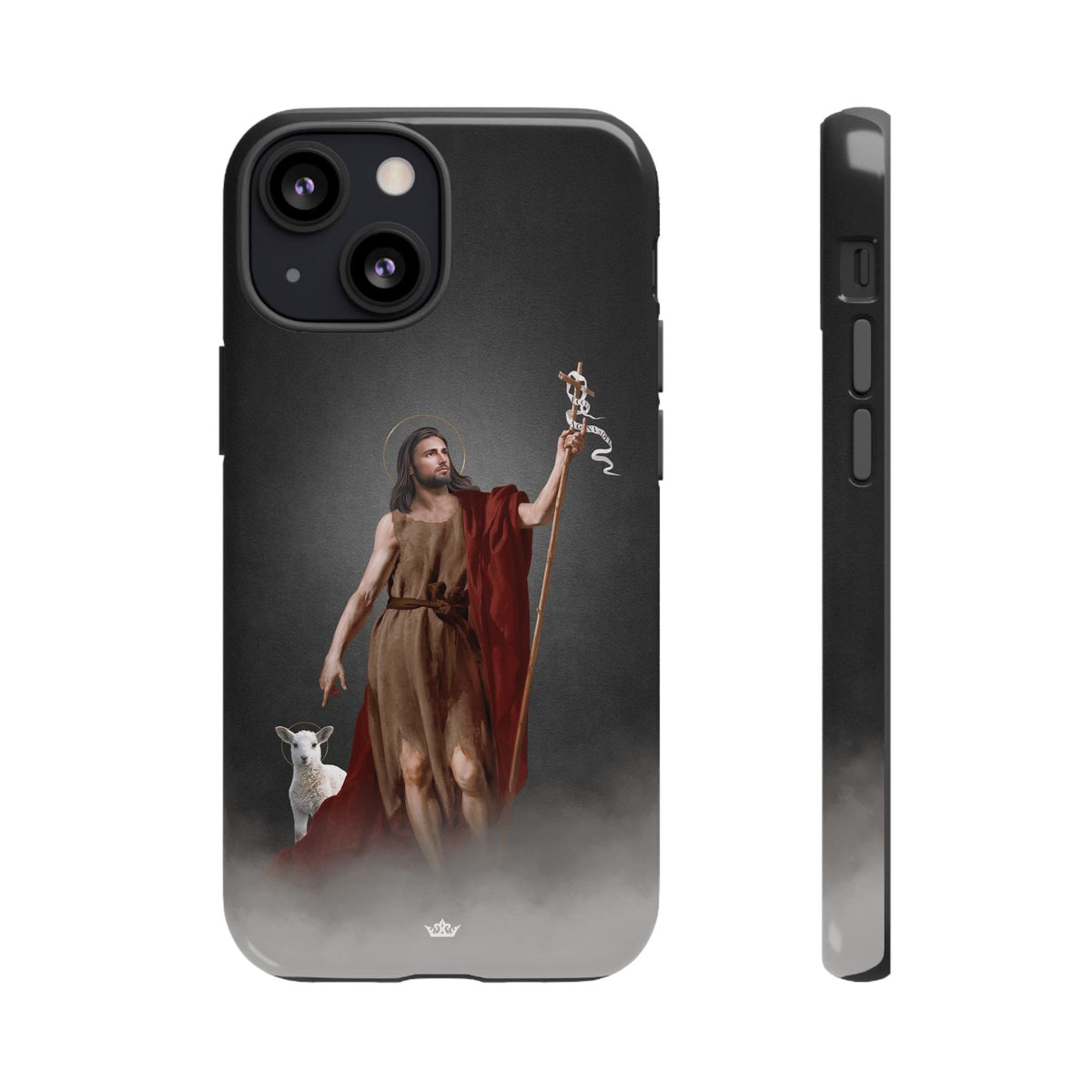 St. John the Baptist Hard Phone Case (Dark) Copyright VENXARA