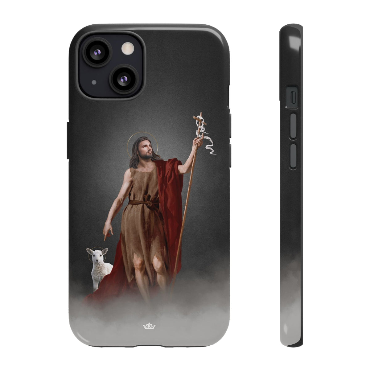 St. John the Baptist Hard Phone Case (Dark) Copyright VENXARA
