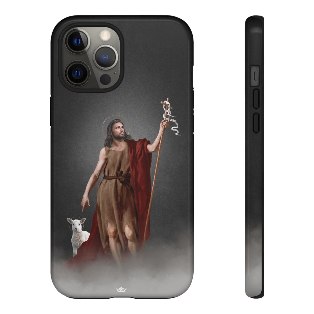 St. John the Baptist Hard Phone Case (Dark) Copyright VENXARA