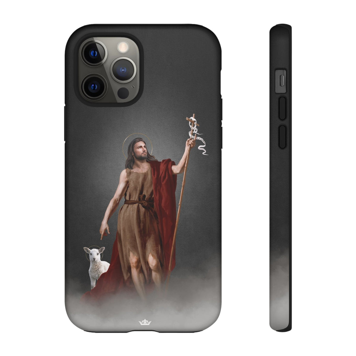St. John the Baptist Hard Phone Case (Dark) Copyright VENXARA