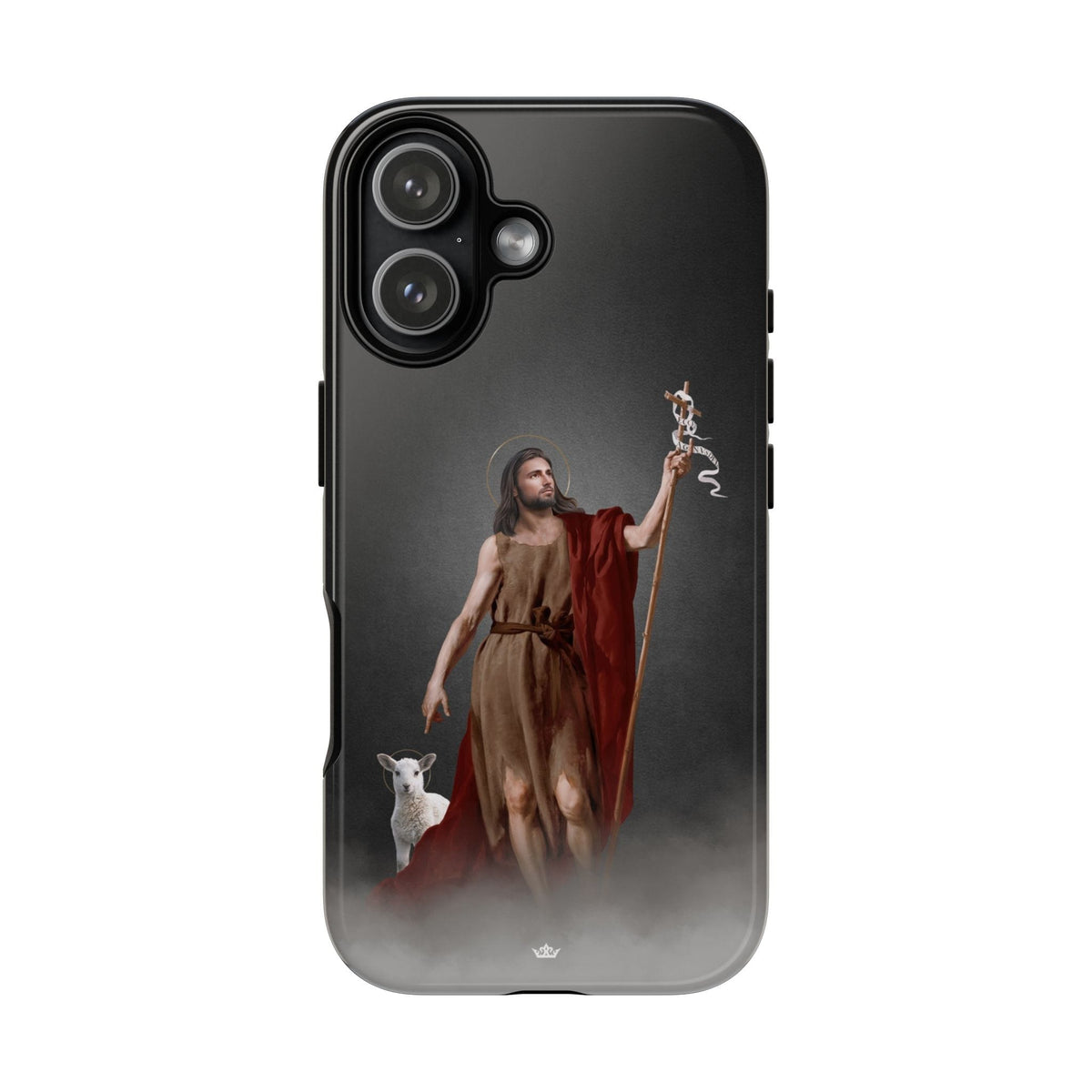 St. John the Baptist Hard Phone Case (Dark) Copyright VENXARA