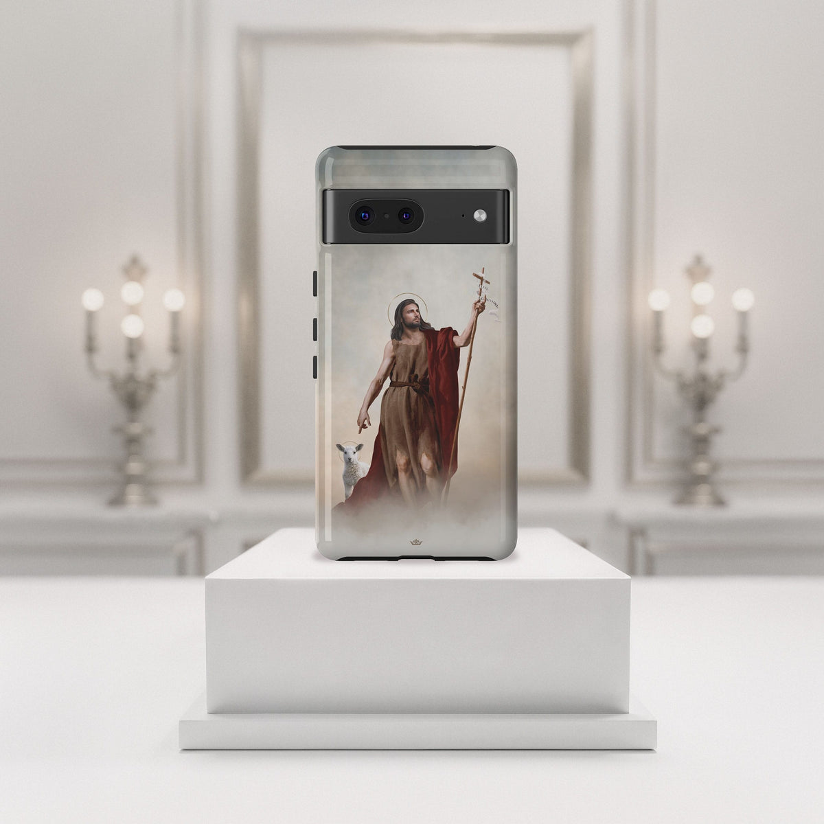 St. John the Baptist Hard Phone Case (Light) Copyright VENXARA
