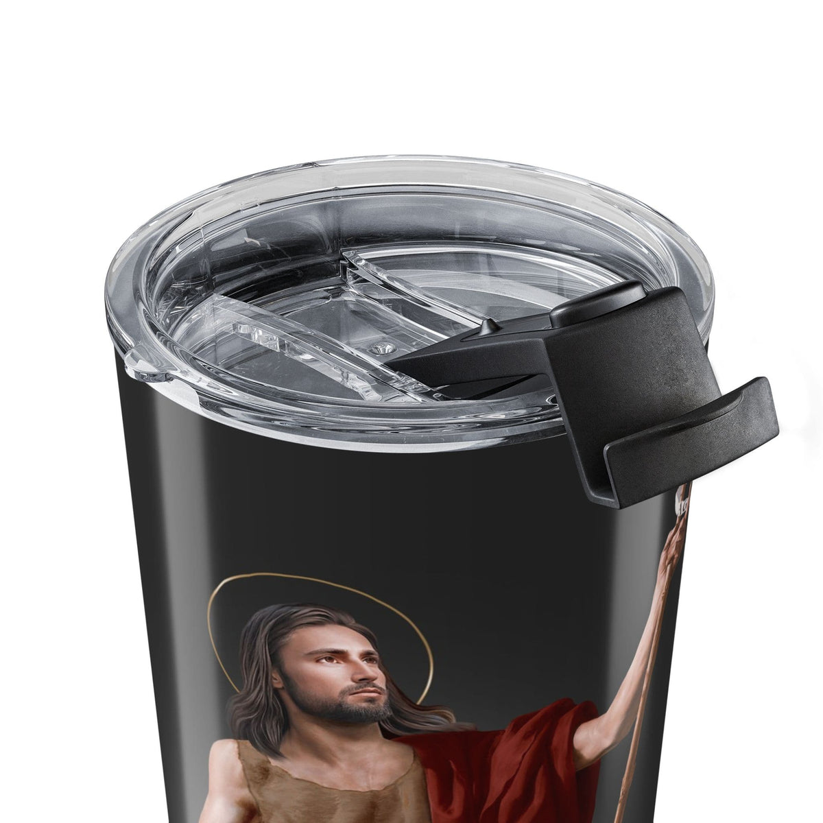 St. John the Baptist Lord's Prayer Tumbler (Ash 20 oz) Copyright VENXARA