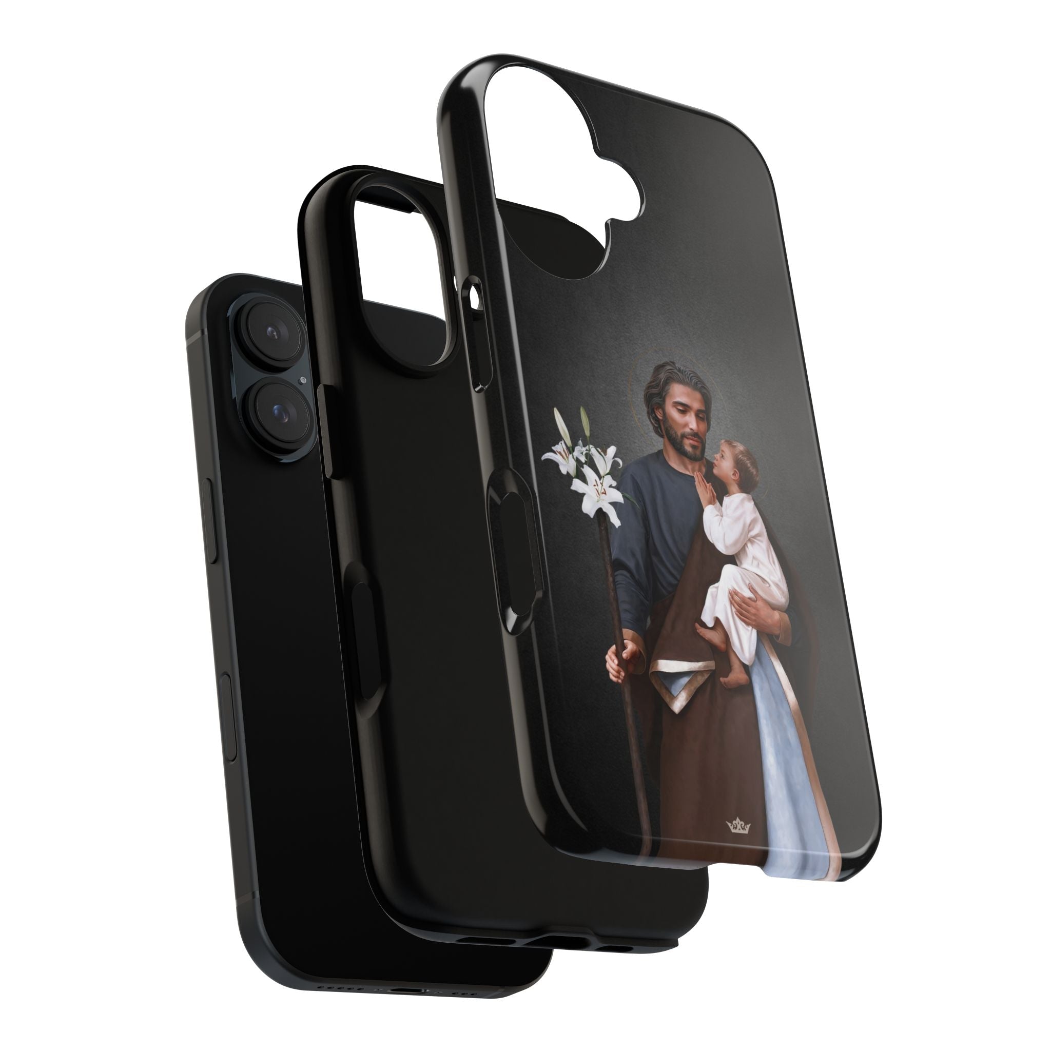 St. Joseph Hard Phone Case (Dark) - Venxara