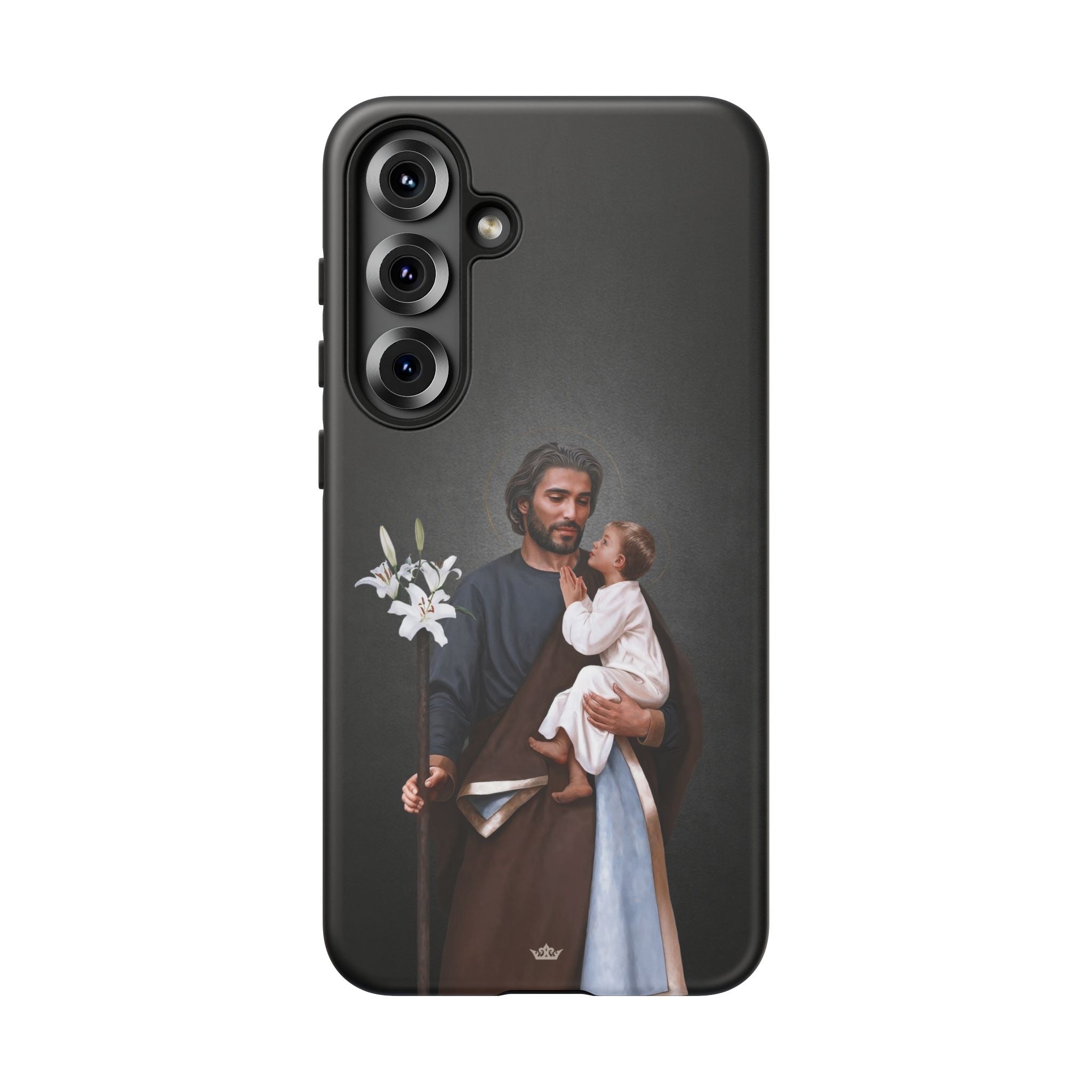 St. Joseph Hard Phone Case (Dark) - Venxara