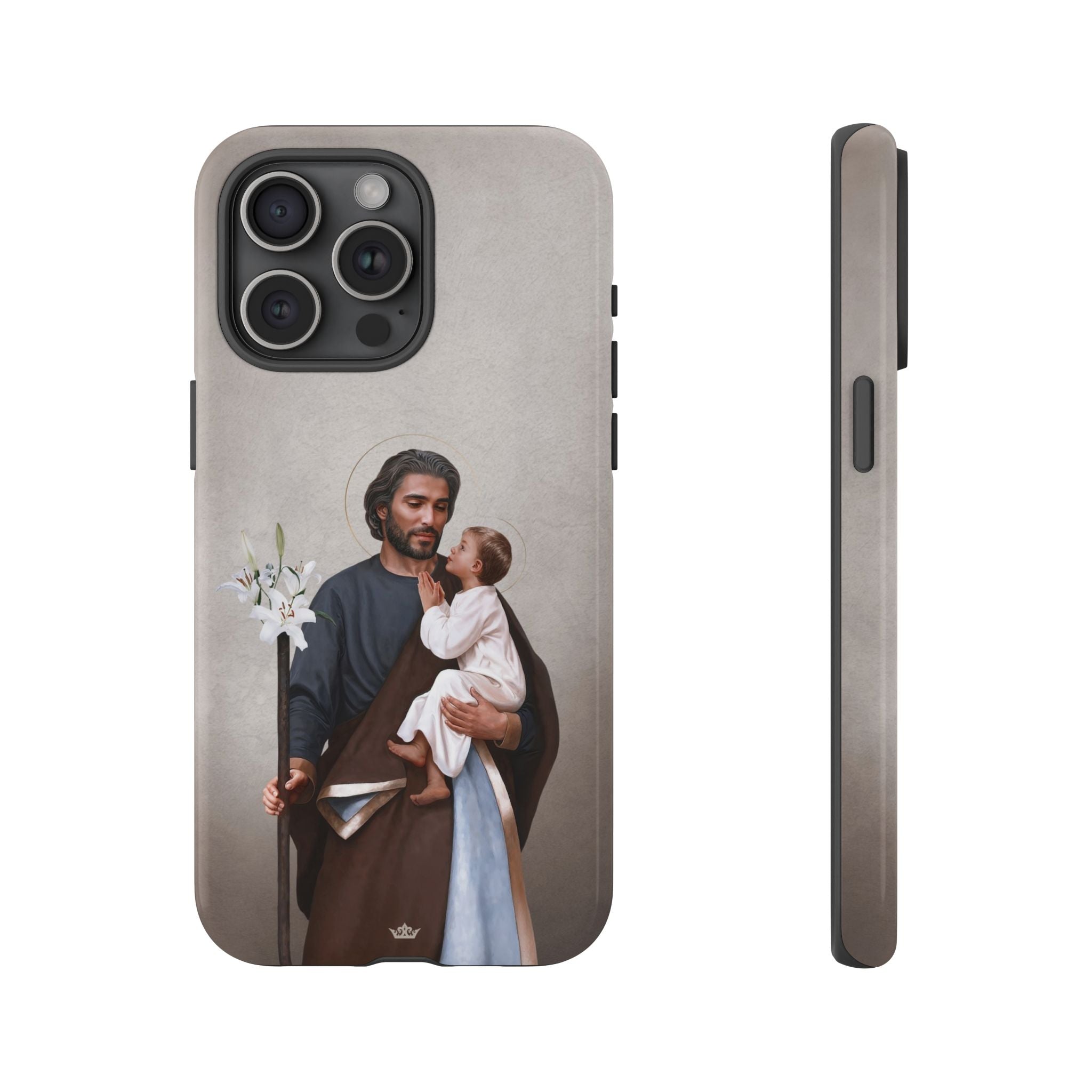 St. Joseph Hard Phone Case (Light) - VENXARA®