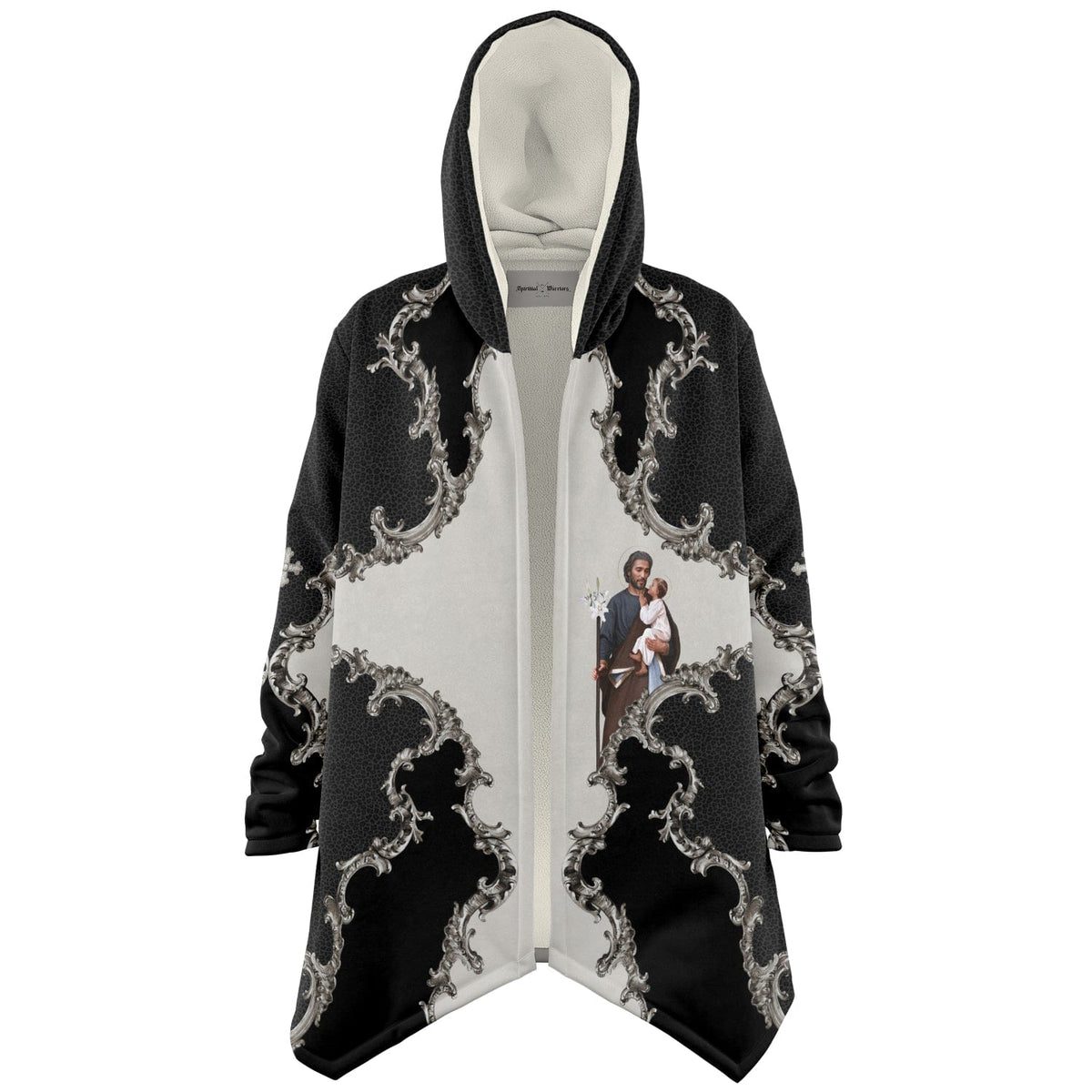St. Joseph Microfleece Cloak (Baroque Leopard) Copyright VENXARA