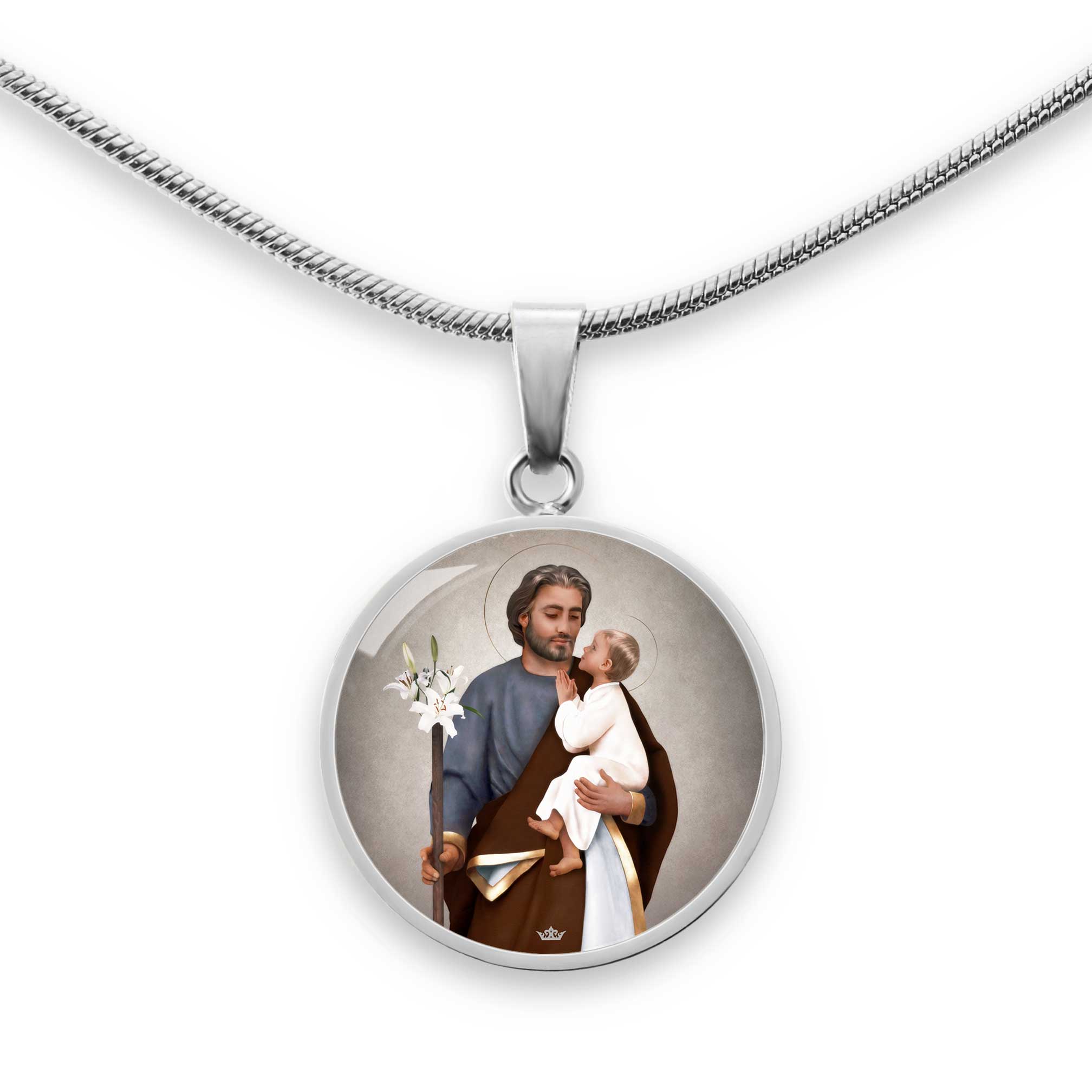 St. Joseph Pendant Necklace - VENXARA®