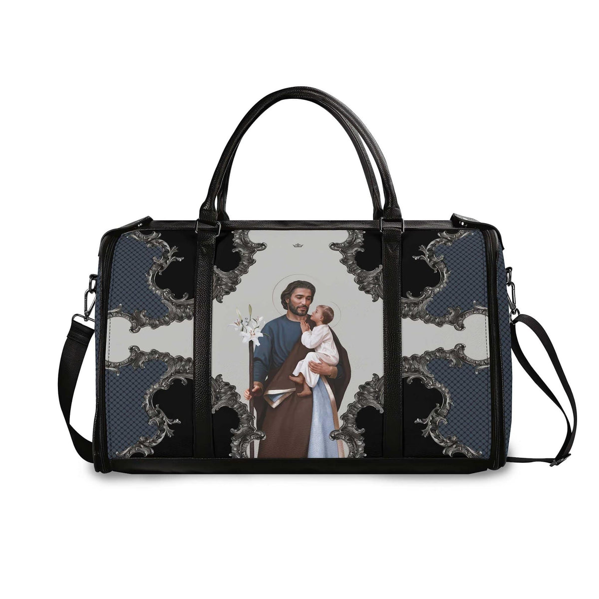 St. Joseph Travel Bag (Baroque Blue) Copyright VENXARA