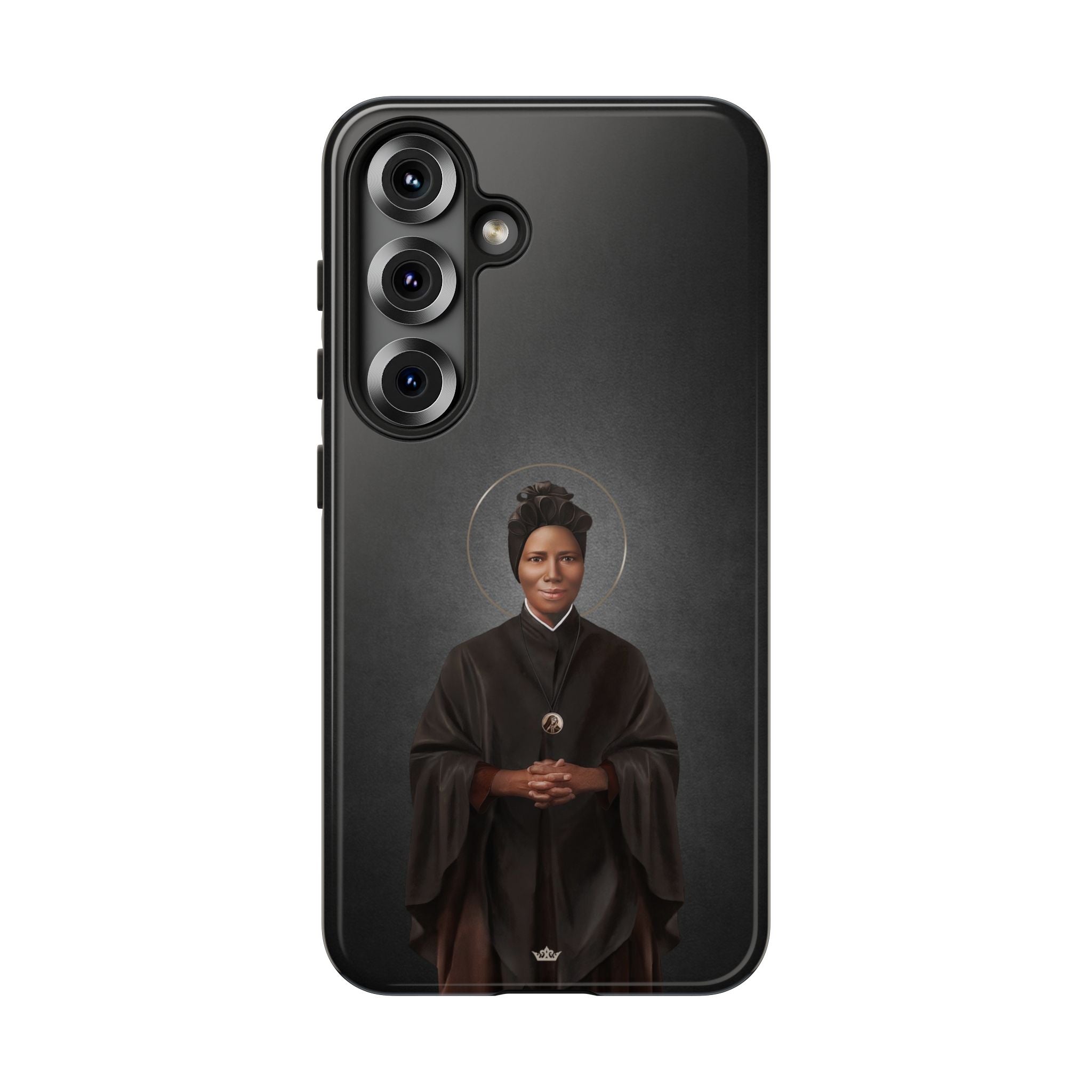 St. Josephine Bakhita Hard Phone Case (Dark) - VENXARA®