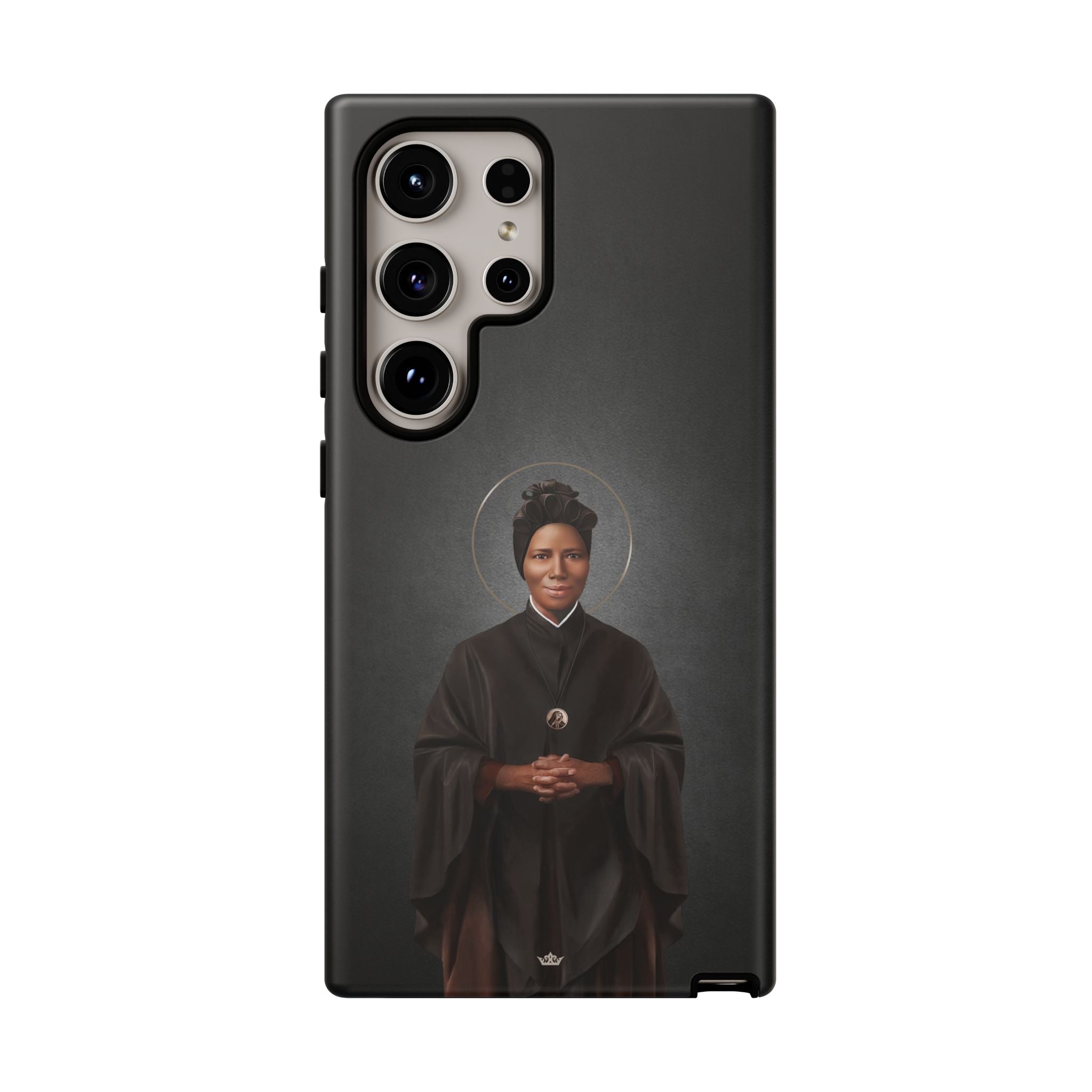 St. Josephine Bakhita Hard Phone Case (Dark) - VENXARA®